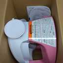Ingenuity My Bath Seat for Sit-Up Baby Bathing, Sure & Secure Suction Cups, ASTM Safety Tested & Approved, Backrest for Assisted Sitting, Easy Setup & Storage, Pink