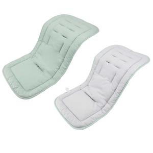 Stroller Cushion for Baby, Cotton Stroller Seat Liners Universal Stroller Cushion Pad for Toddler 34x78cm, 1 Pack (Green)