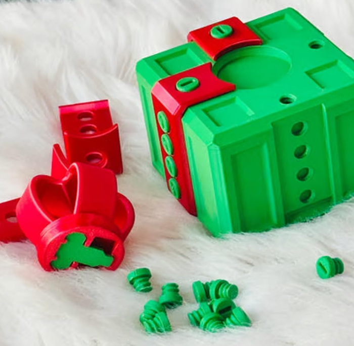 The Annoying Present,Prank Gift Box Hilarious Screw Challenge,Funny Annoying Gift Box for Adults,3D Printed Screw Gifts Boxes for Birthday Gags,Christmas & Halloween Party Gags (G1)