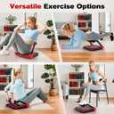 DERACY Sit Up Exercise Equipment, Adjustable Ab Machine, Multi-Functional Sit Up Machine, Ab Workout Equipment, Ab Trainer Machine for Women Men