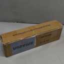 2 Pack Wrap Around Curtain Rod for Windows 28-56", Internal Splicing 1 Inch Diameter Disc, Adjustable Room Darkening Curtain Rod with Aluminum Finials and Brackets, Antique Bronze