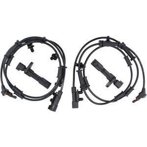 NewYall Set of 4 Front Rear Left Driver and Right Passenger Side ABS Wheel Speed Sensor for Jeep Wrangler 2007-2017, Wrangler JK 2018, Liberty 2008-2012, Dodge Nitro 2007 2010 2011