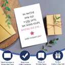 Supoeguk Heartfelt Fathers Day Card from Daughter, Sweet Happy Father's Day Cards for Dad, Never Stop Needing Her Dad...
