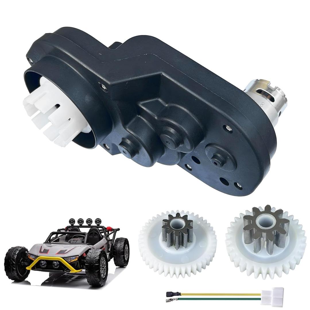 24 Volt RS555 35000RPM High Torque Power Wheels Motor Gearbox Upgrade Suitable for Realtree 24v UTV Parts/Dynacraft Disney/Batman Quad Parts/Dune Racer Motor,18V