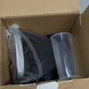 OGHom Portable Travel Handheld Steamer for Clothes, Garment Wrinkle Remover, 1000W Strong Penetrating Fabric Steamer, for Home, Office, Travel (ONLY FOR 120V) - Black