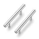 Ravinte 10 Pack 6 inch Cabinet Pulls Brushed Nickel Stainless Steel Kitchen Cupboard Handles Cabinet Handles, 3.75 inch Hole Center