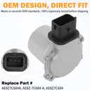 AE8Z7C604A Automatic Transmission Clutch Actuator A B for 2011-2017 Ford Fiesta, 2012-2017 Ford Focus, DPS6 6DCT250 6 Speed Dual Clutch Replace AE8Z-7C604-A AE8Z7C604