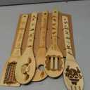 Friends TV Show Merchandise - 5 Piece Friends Wooden Spoons for Cooking, Nonstick Friends Merchandise, Friends TV Show Decor, Friends TV Show Gifts for Women