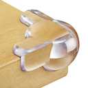 Corner Protectors for Baby (12 Pack) - Patented - New & Improved Edge Protector for Baby – Transparent Corner Protectors - Baby Safety Products to Baby Proof Corners and Edges