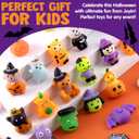 JOYIN 28 Pcs Halloween Mochi squishy toys, Halloween Sensory Stress Relief Toys bulk for Halloween Party Favors, Trick or Treats Classroom Prizes Gifts Goodie Bag Fillers