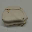 Mini Backpack Purse for Girls Teenager Cute Leather Backpack Women Small Shoulder Bag Handbags Beige
