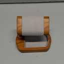 Solid Wood Watch Stand Display Watch Ring Earrings Stand for Men and Women Jewelry Bracelet Wristwatch Organizer for Store and Home(Single) (Single-Flat Tray)