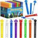 OCHIDO Halloween Party Favors for Kids Goodie Bag Fillers Gifts -120 Pack Halloween Themed Mini Bubble Set for Halloween Treats School Classroom Rewards Gifts,Trick Or Treat Goodie Toys Bulk