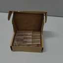 25 Pcs Acrylic Card Holders,1.2 Inch Name Card Holder Stands,Clear Table Number Stands,Wedding Sign Acrylic Place Card Holders for Table Wedding Photos Office Menu Meeting
