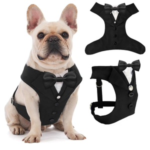 AVERYDAY Dog Tuxedo for Wedding Outfit, Dog Suit and Tie Costumes for Birthday, Halloween, Cosplay, Christmas Party, Pet Formal Wear with Bowtie, Tux for Medium Large Dogs, Bulldog, Labrador, Husky,M