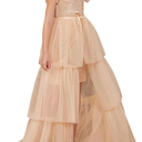 GRACE KARIN Girls Sequin Dress Formal Pageant Sparkle Party Ruffle Prom Maxi Dress, Size 5-14Y