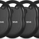 Air Tracker Tags-4 Pack [Apple MFi Certified], Smart Bluetooth Tracker Tag 110 dB Item Finder with Apple Find My (iOS Only) Key Finder and Item Locator Smart Tag for Keys, Luggage, Wallet