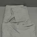 Amazon Basics Lightweight Pleated Bed Skirt, Queen, Light Grey, Solid