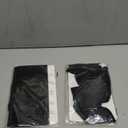 MANZI Suspender Pantyhose for Women 30D Sheer Garter Belt Tights Thigh High Stockings, Size M/L