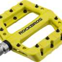 ROCKBROS MTB Pedals Mountain Bike Pedals Lightweight Nylon Fiber Bicycle Platform Pedals for BMX MTB 9/16" 2 Packs