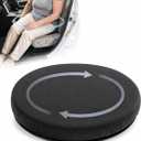 Swivel Seat Cushion for Easy Car Transfer, Gel Rotating Seat for Elderly