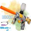 Electric Blaster, Camouflage Yellow and Black Design, 16.14 x 11Inch, Rechargeable with USB Cable, Battery Powered