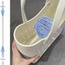 2 Set Yarn Spinner Compatible for Bogg Bag, Portable Clear Acrylic Creative Yarn Holder Dispenser for DIY Crochet Knitting, 2 Sizes Long (5.9 '' and 10.2''), Bag Not Included