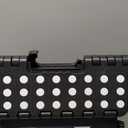 Delxo Folding Step Stool 13 Inch 2 Pack, Black Non-Slip Foldable Stools for Kids & Adults Up to 300 LBS, Step Stool with Handle, Lightweight for Kitchen/Bathroom/Bedroom/Garden