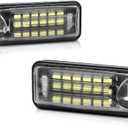 VIPMOTOZ Full LED License Plate Light Compatible with Subaru Impreza WRX STI XV Crosstrek BRZ Legacy Ascent Outback Forester Scion FR-S Toyota 86, 6000K Diamond White, 2-Pieces Tag Lamp Replacement