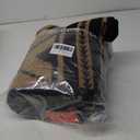 ACUSHLA Merino Wool Camp Blanket - Soft Warm Thick Washable Large Outdoor Camping Travel Throw Blanket All Weather, Sierra Khaki , 79" x63"