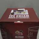 Ice Cream Maker Attachment for KitchenAid, Fits KitchenAid 4.5/5QT & 6QT Mixers, Frozen Ice Cream & Sorbet Gelato Maker, 2 Quart, White
Amazon's Choice