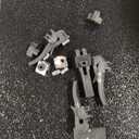 AUTOSAVER88 Hard Quad Fold Truck Bed Tonneau Cover Fit for Chevy Silverado/GMC Sierra 1500 New Body Style 2019-2025 with 6.6ft Bed Without Multi-Flex Tailgate