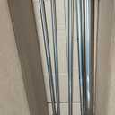 Closet Hanging Rod, Adjustable Width and Height Space-Saving Clothes Hanging Bar, 1 Pack Chrome