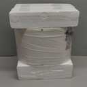 23.75 inches Modern Ceramic Table Lamp Set of 2 for Living Room, Farmhouse Bedside Nightstand Lamp for Bedroom Home Office Dorm