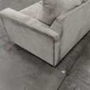Comfy Cloud Couch with Throw Pillows for Living Room  Sofa, Tan Couch W86 x H 32 x L37in