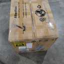 COMHOMA Living Room Furniture Set,Bonded Leather Sofa with Massage,Cup Holder Recliner Chair,3+2+1,Black