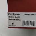 ZeroXposur La Palme SANDAL Size 6 Black