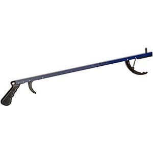 Sammons Preston Reacher, Blue, 26 Inch, Grabber Reacher Tool, Lightweight Trash Picker Grabber & Garden Nabber, Handy Aluminum Picker Up Tool & Reaching Claw, Portable Reaching Assist & Dressing Tool