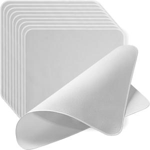 AAwipes Polishing Cloths (6.3" X 6.3" Grey Superfine) Compatible with Apple iPhone, iPad, MacBook, iWatch, Soft & Nonabrasive Premium Microfiber Cleaning Cloths (10 Packs Grey)