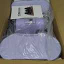 Rock Fitness Stepper, Portable Step Rocker Side to Side at Home, Aerobic Workout Machine Fitness Equipment Suitable for Apartment and Dormitory (Purple)