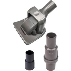 Pet Dog Hair Brush Vacuum Attachment Pet Grooming Kit for V15 V12 V11 V10 V8 V7 V6 & Dc Series Pet Brush (Grayred)