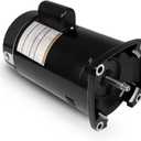 1 HP Swimming Pool Pump Motor Compatible with A.O. Smith Century ‎B2853 ‎B853, for Pentair Superflo Sta-Rite Whisperflo Challenger Pinnacle Anthony Pumps, 1HP Single Speed Square Pool Motor, 230/115V