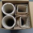 11.5ft Long Gutter Downspout Extensions Flexible, 4 Diameter Drain Downspout Extender, Down Spout Drain Extender for Rainwater Drainage, Extendable from 2.6ft to 11.5ft(2Pack, Limestone)