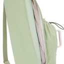 sportsnew Puffy Yoga Mat Bag Yoga Gym Bags for Women Men, Full-Zip Pilates Bag with Wet Pocket & Side Zip Drawstring Pocket Fits Tumblers with Handle, Yoga Mat Storage for Carrier Quick Access