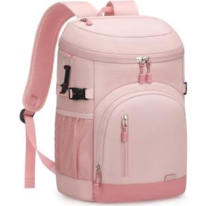 Pritent Cooler Backpack Insulated Waterproof, 30 Cans Backpack Coolers Leakproof Lunch Backpack for Men Women Portable Soft Cooler Bag for Beach Camping Trave Picnic