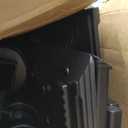 Architectural Mailboxes Stratford Plastic Mailbox and Post Kit, SC000BAM, Black, Medium Capacity