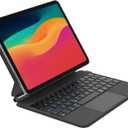 Belkin Pro Keyboard Case w/Magnetic Stand, Backlit Bluetooth Keyboard, Multi-Gesture Controls, Magnetic Apple Pencil Storage Compatibility, & Multimedia Keys for iPad Pro 11" (M4/M5) - Black