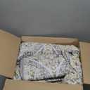 Comfort Spaces Boho Quilt Set Queen Reversible Vermicelli Quilting Queen Size Bed, All Season, Lightweight, Coverlet Winter Layer Bedding, Shams, Gloria, Full/Queen Grey/Yellow 3 Piece