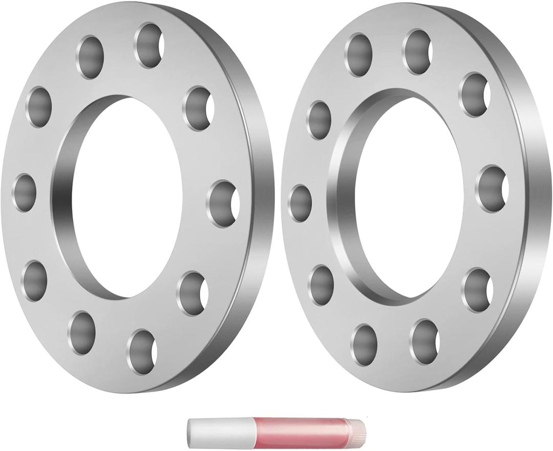 ECCPP 2PCS 5 Lug Wheel Spacers Adapters 1/2" inch 12mm thickness 5x4.5 or 5x4.75 fit for 1964-2019 for ford Mustang |1991-2011 for ford Ranger |2008-2019 for ford Taurus