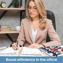 2026 Planner, Aesthetic Weekly and Monthly Planner for Women, Jan 2026 to Dec 2026, Hardcover 2026 Calendar Book with Monthly Tabs, Inner Pocket, Perfect for Office Home School - A4 (8.5" x 11"), Pomegranate